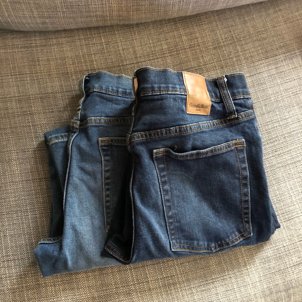Goodfellow & Co jeans set of two 30” x 30”